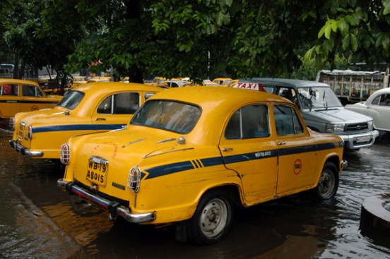 The Calcutta's taxis